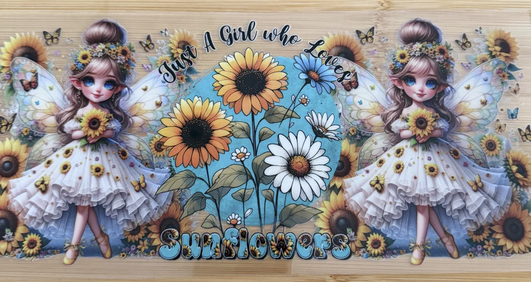 Just a Girl Who Loves Sunflowers