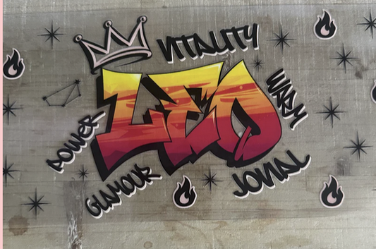 Leo 4 Graffiti