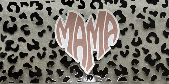 Leopard Mama Heart