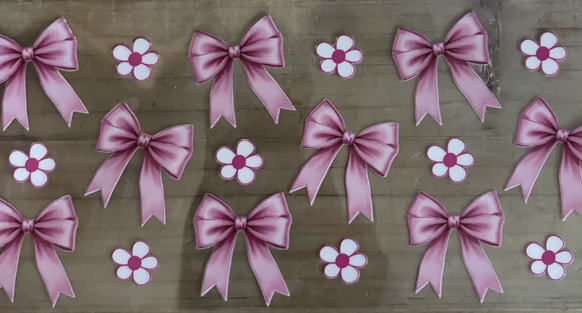 Pink Bows 4