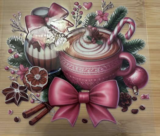 Pink Christmas Drink