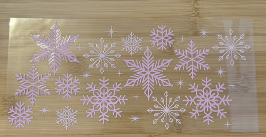 Pink Snowflakes