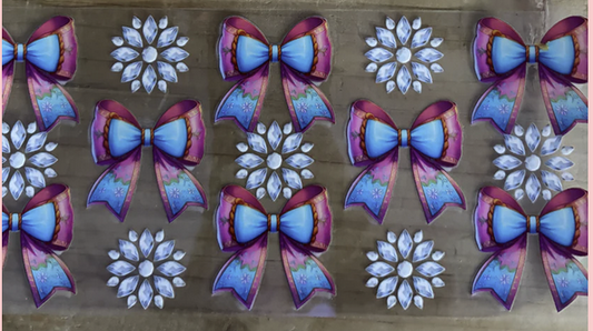 Pink & Blue Bows