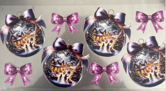 Purple Ornaments