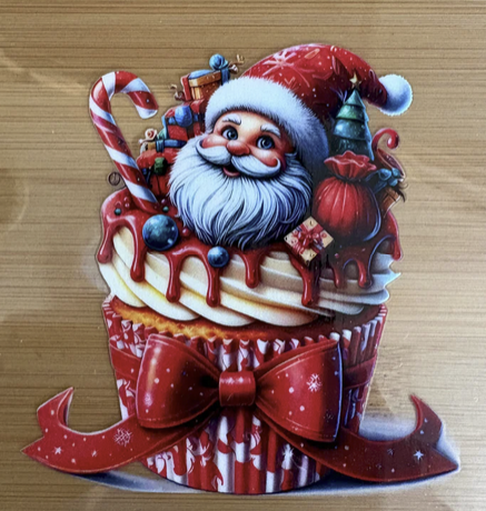 Santa Cupcake