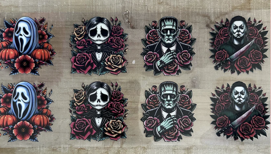 Scary Movie Guys Floral