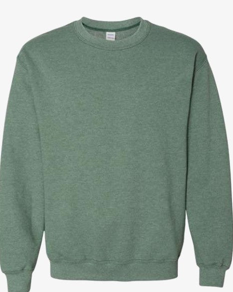 Green crew neck