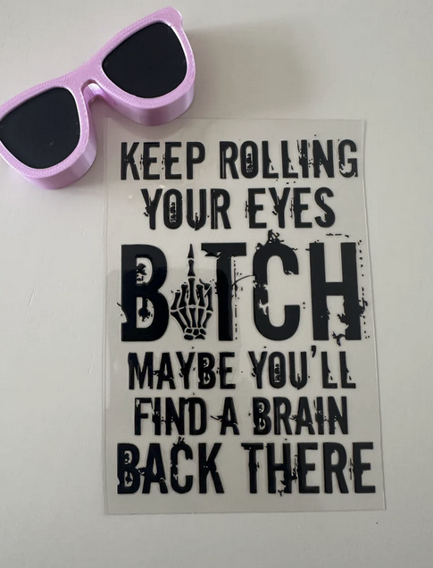 Roll your eyes