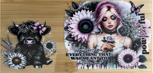 she overcame with cow