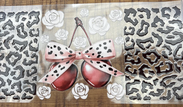 cherries and roses