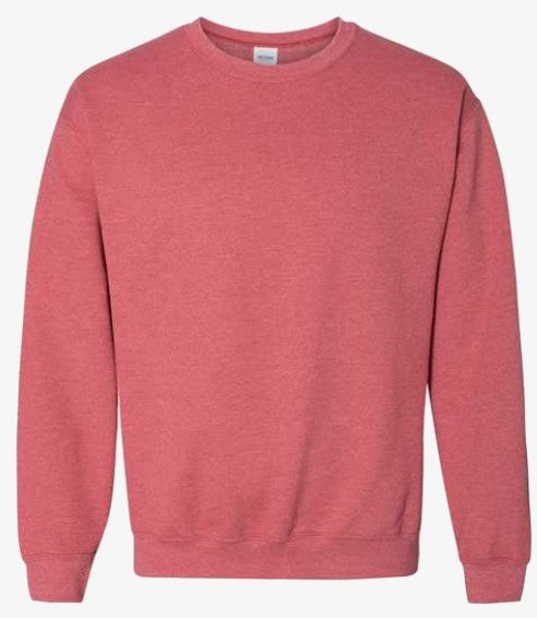 Heathered Scarlet Red Crewneck