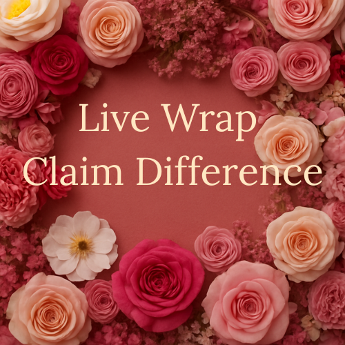 Live Cup Wrap Claim Difference